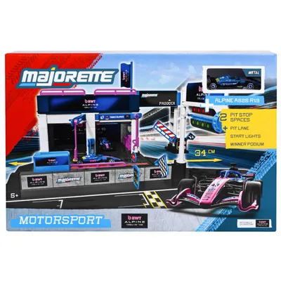 F1 Alpine Pit Stop med en Alpine A525 - Majorette