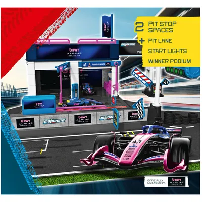 F1 Alpine Pit Stop med en Alpine A525 - Majorette