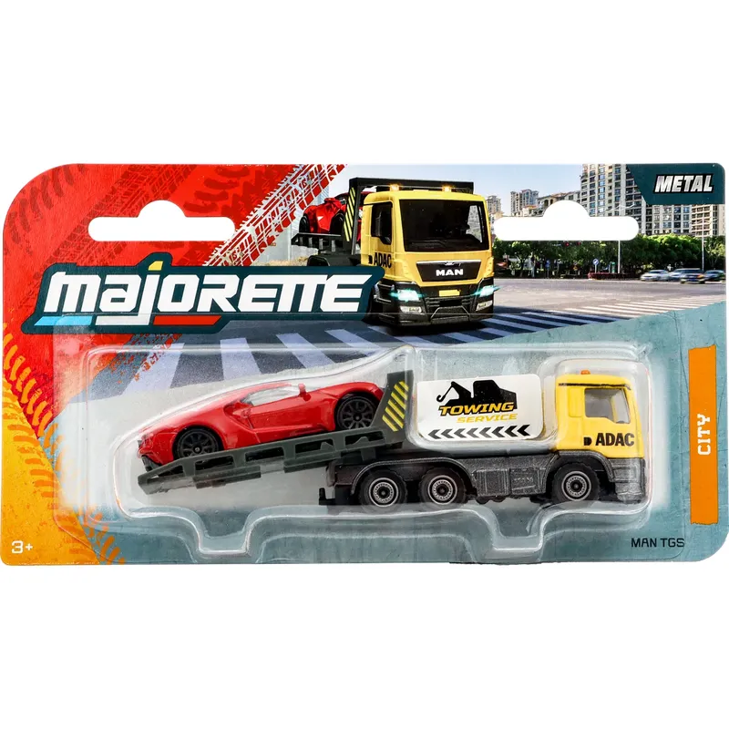 MAN TGS ADAC bärgningsbil + Ford GT - City - Majorette