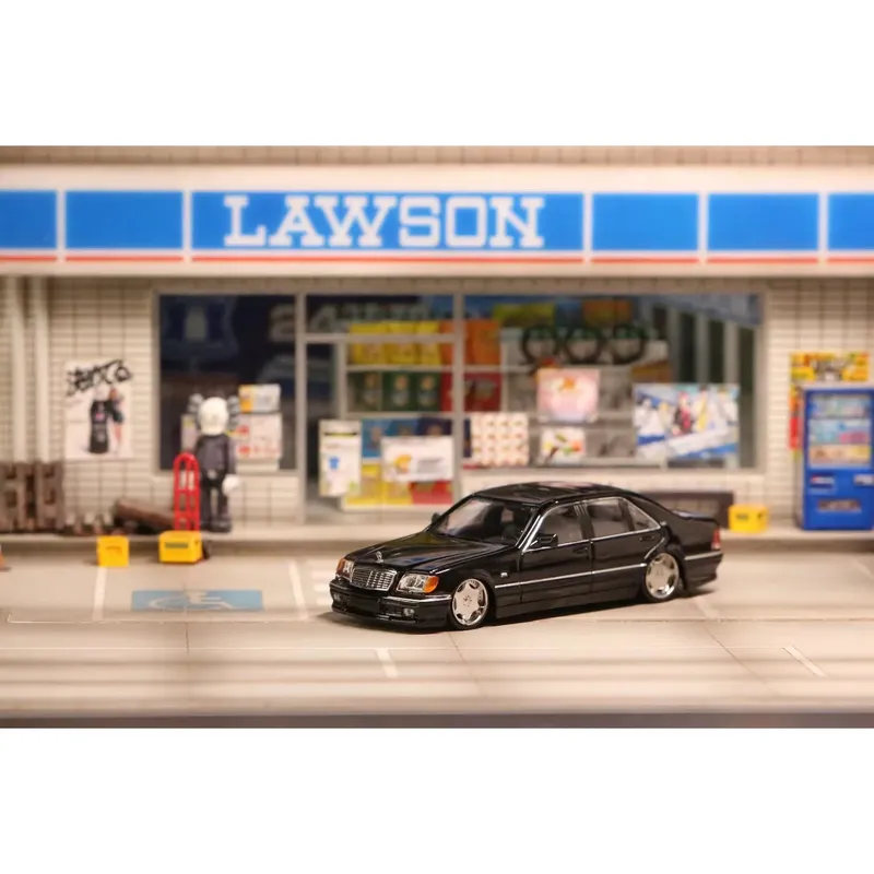Mercedes-Benz S 600 (W140) - Svart - Street Weapon - 1:64