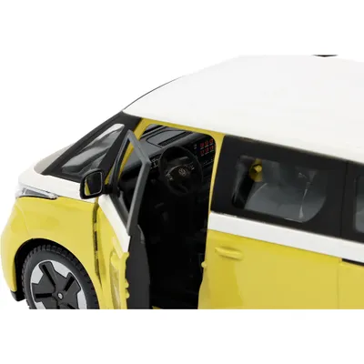 Volkswagen ID. Buzz - 2023 - Gul och Vit - Maisto - 1:24