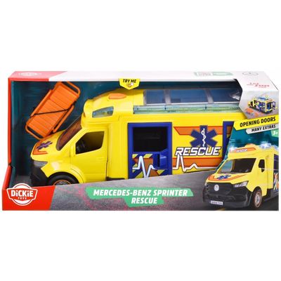 Mercedes-Benz Sprinter Rescue - Ljud och Ljus - Dickie Toys