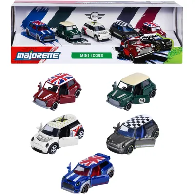 Mini Giftpack med fem Mini Coopers - Majorette