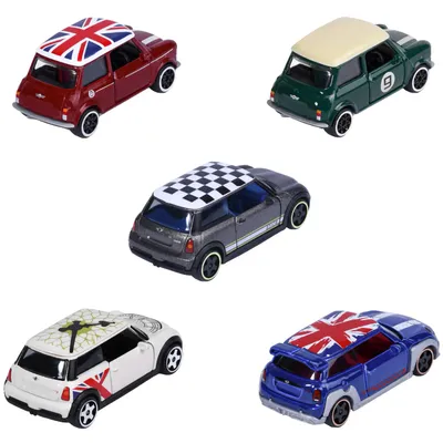 Mini Giftpack med fem Mini Coopers - Majorette