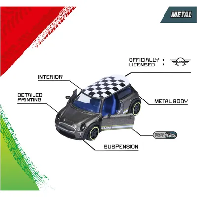 Mini Giftpack med fem Mini Coopers - Majorette
