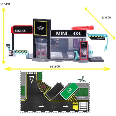 Mini Showroom + Mini Aceman SE - Majorette