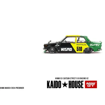 Datsun Street 510 Racing V2 - KAIDO HOUSE - Mini GT - 1:64