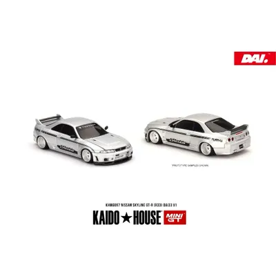 Nissan Skyline GT-R (R33) DAI33 V1 - Kaido - Mini GT - 1:64