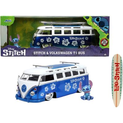 Stitch & Volkswagen T1 Bus - Jada Toys - 1:24