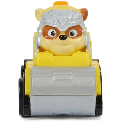 Rubble - Pup Squad Racers - PAW Patrol - 6 cm