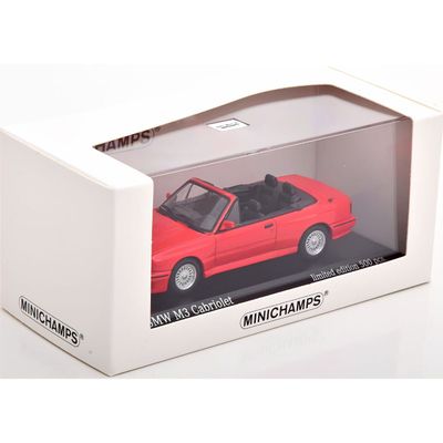 BMW M3 Cabriolet - Röd - 1:43 - Minichamps