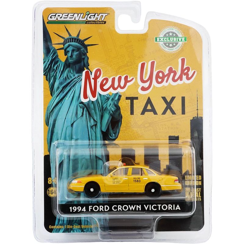 1994 Ford Crown Victoria - New York Taxi - GreenLight - 1:64