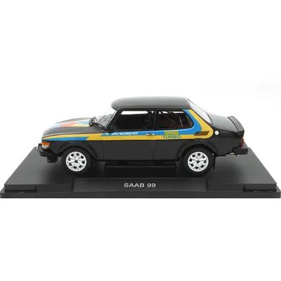 Saab 99 Turbo - Svart - 1977 - Stig Blomqvist - MCG - 1:18