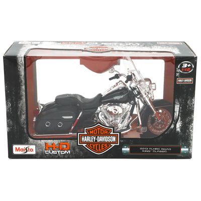 2013 FLHRC Road King Classic - HD - Svart - Maisto - 1:12