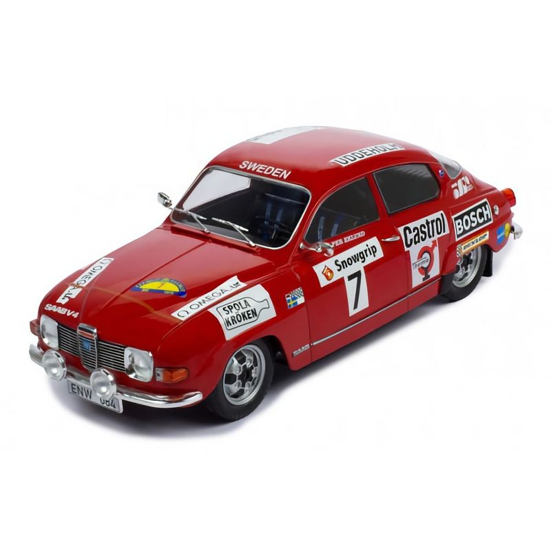 Saab 96 V4 - P.Eklund / R.Carlsson - 1973 - Ixo Models 1:18