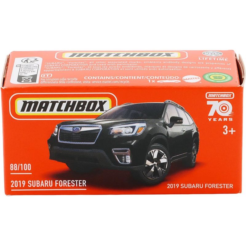 2019 Subaru Forester - Mörkblå - Power Grab - Matchbox