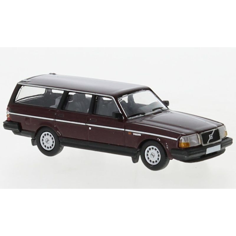 Volvo 240 GL Kombi - Vinröd - 1989 - PCX87 - 1:87