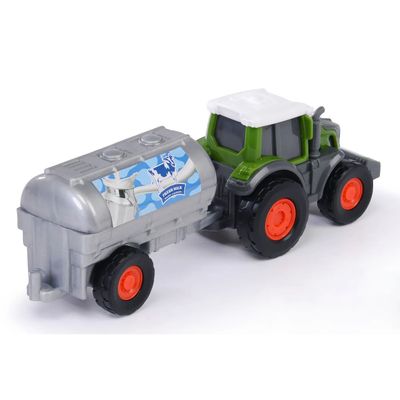 Traktor med mjölkvagn - Fendt Micro Farmer - Dickie Toys