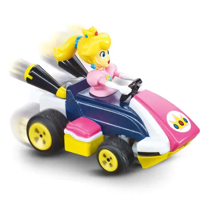 Princess Peach - Mario Kart - Radiostyrd bil - Carrera - 6 cm