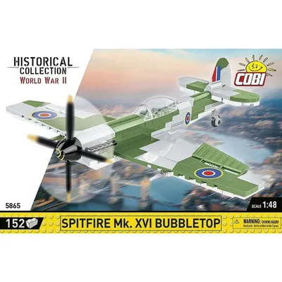 Spitfire Mk. XVI Bubbletop - Byggklossar - 5865 - COBI - 1:48