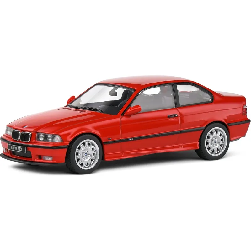 BMW E36 M3 Coupé - 1999 - Röd - Solido - 1:43