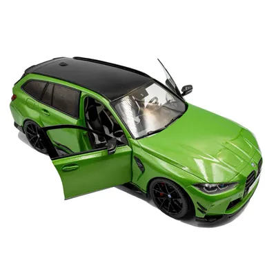 BMW M3 Competition M xDrive Touring - 2024 - Grön - Solido - 1:18