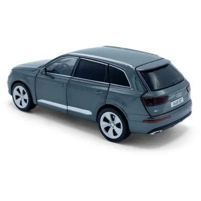 Audi Q7 45 TFSI - Grå - Ljud & Ljus - Tayumo - 1:32