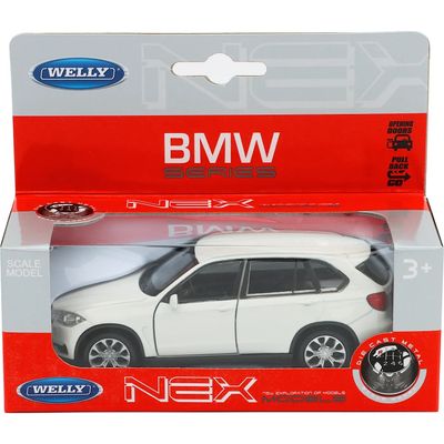 BMW X5 - 2015 - Vit - Welly - 11 cm