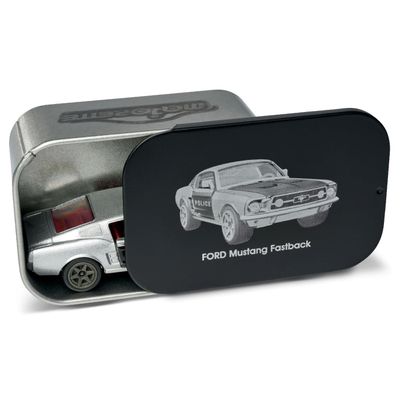 Ford Mustang polis - Vintage Deluxe metal series - Majorette