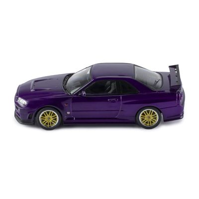 Nissan Skyline GT-R (R34) - 2002 - Lila - Ixo Models - 1:43