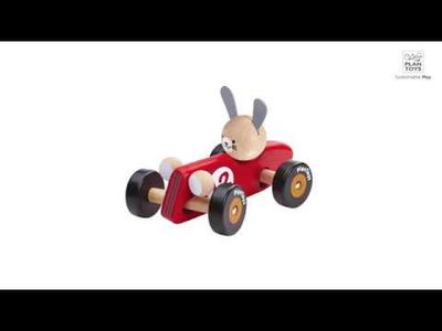 PlanToys Rabbit Racing Car 5704