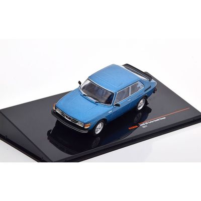 Saab 99 Turbo 1977 - Blåmetallic - Ixo Models 1:43