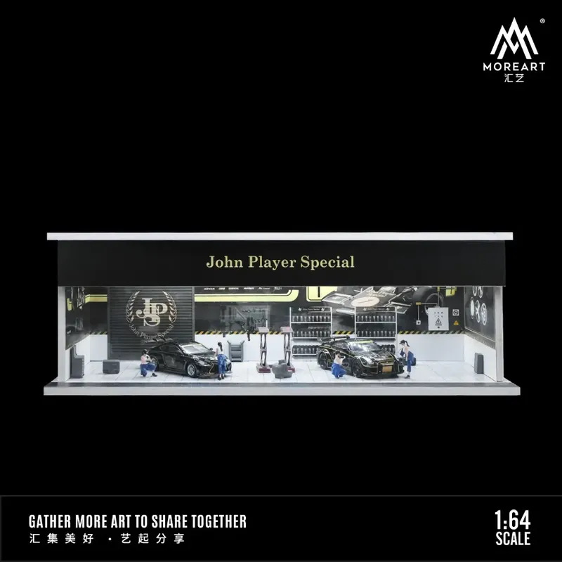 John Player Special Parking Garage - LED-belysning - 1:64