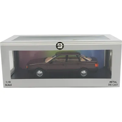 1989 Audi 80 B3 - Mörkröd - Triple9 Collection - 1:18