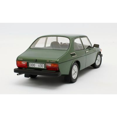 Saab 99 Turbo - 1978 - Grön - Cult Scale Models - 1:18