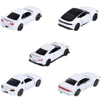 Nissan Giftpack med fem leksaksbilar - Majorette
