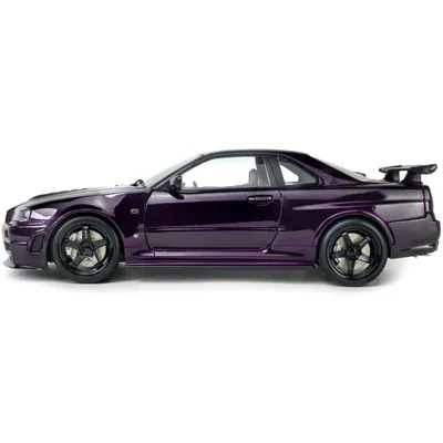 Nissan Skyline GT-R (BNR34) Z-Tune - Lilla - 1999 - Solido - 1:18