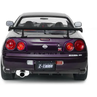 Nissan Skyline GT-R (BNR34) Z-Tune - Lilla - 1999 - Solido - 1:18