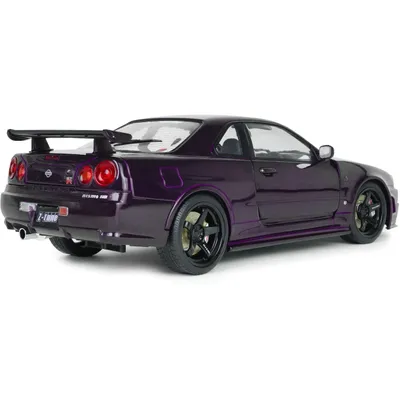 Nissan Skyline GT-R (BNR34) Z-Tune - Lilla - 1999 - Solido - 1:18