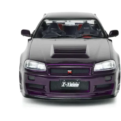 Nissan Skyline GT-R (BNR34) Z-Tune - Lilla - 1999 - Solido - 1:18