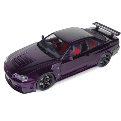 Nissan Skyline GT-R (BNR34) Z-Tune - Lilla - 1999 - Solido - 1:18