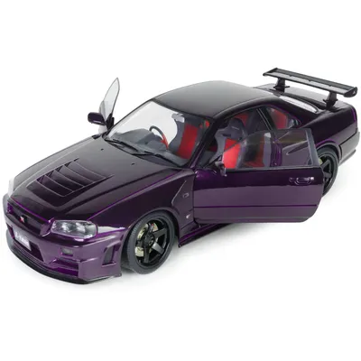 Nissan Skyline GT-R (BNR34) Z-Tune - Lilla - 1999 - Solido - 1:18