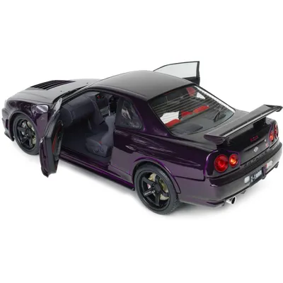 Nissan Skyline GT-R (BNR34) Z-Tune - Lilla - 1999 - Solido - 1:18