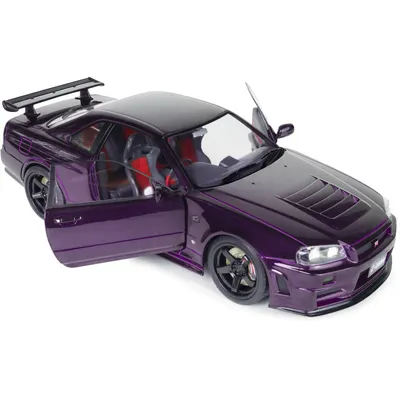 Nissan Skyline GT-R (BNR34) Z-Tune - Lilla - 1999 - Solido - 1:18