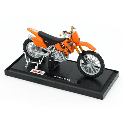 KTM 525 SX - Motocrosscykel - Orange - Maisto - 13 cm