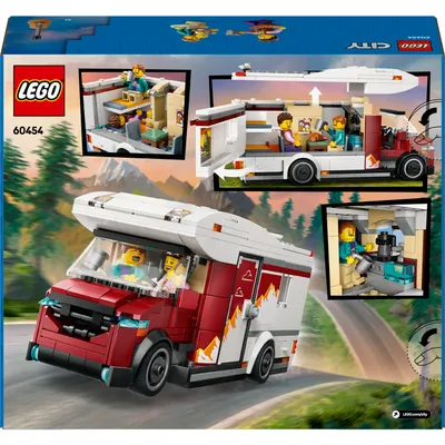 Holiday Camper Van - Husbil - City - 60454 - LEGO