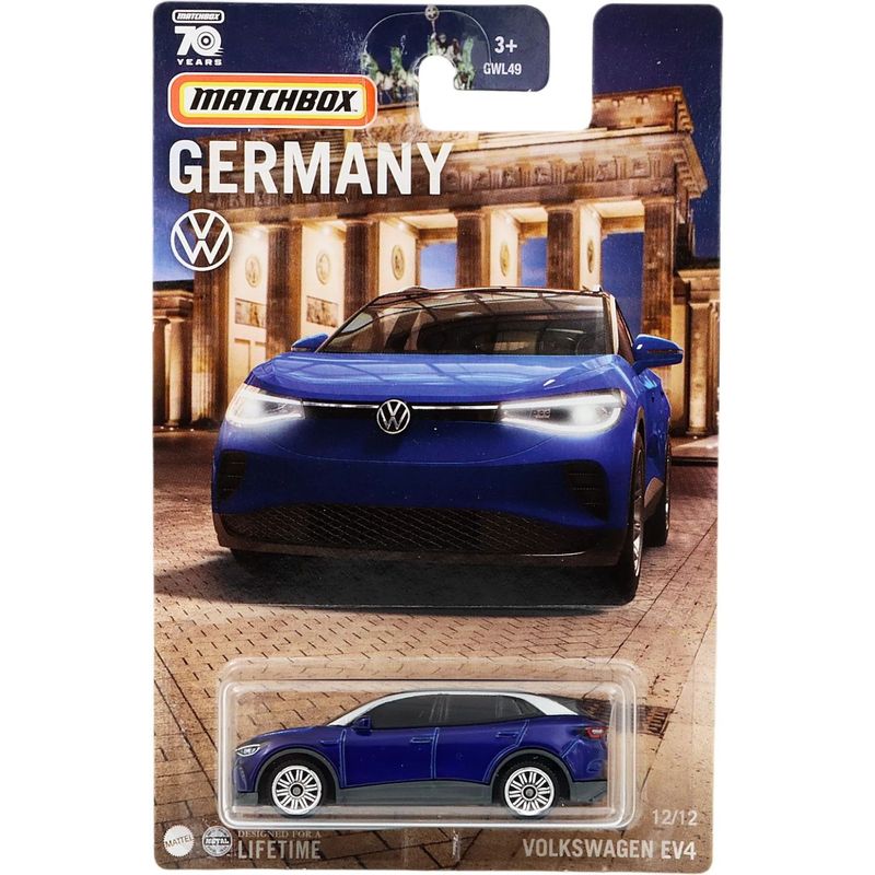 Volkswagen EV4 - Blå - Germany 12/12 - Matchbox