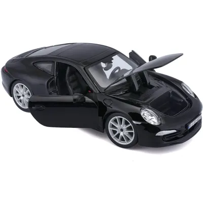 Porsche 911 (991) Carrera S - Svart - Bburago - 1:24