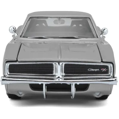 1969 Dodge Charger R/T - Silver - Maisto - 1:25