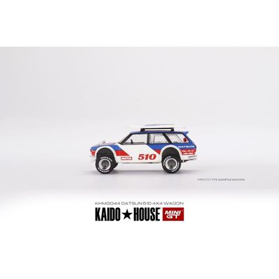 Datsun 510 Wagon 4X4 Surf - 044 - KAIDO - Mini GT - 1:64